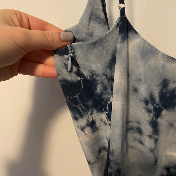 Realisation Par Sky Blue Tie-Dye Mini Dress - Picture 5 of 6